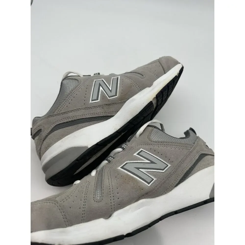NEW BALANCE 608 Suede Leather Sneakers Men’s Size US 8.5 4E Gray Walking Shoes